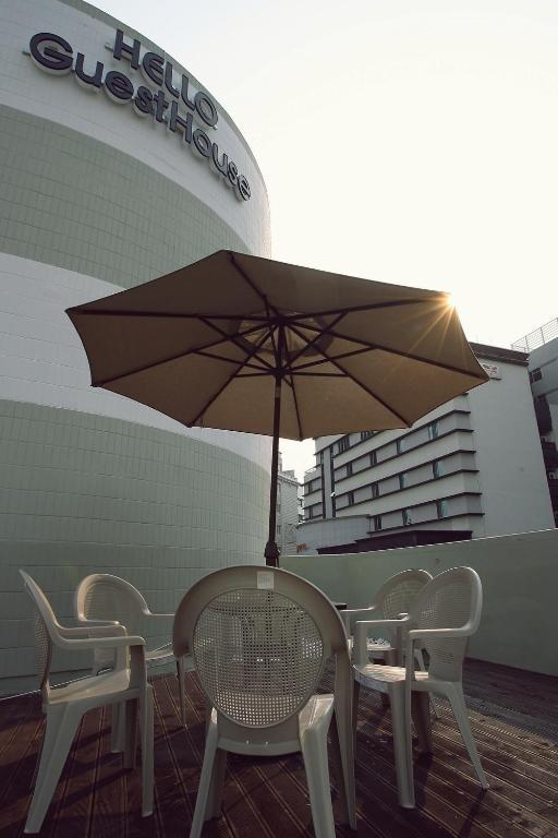Hello Guesthouse Пусан Экстерьер фото
